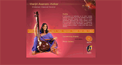 Desktop Screenshot of manjiriasanare-kelkar.com