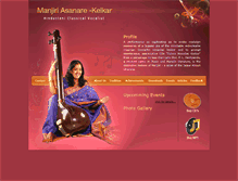 Tablet Screenshot of manjiriasanare-kelkar.com